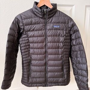 Patagonia women’s down sweater Puffer Jacket xs black